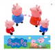 Набір фігурок Свинка Пеппа. Ігрові фігурки Peppa Pig 4 шт. Порося Джордж, Папа Свин, Мама Свинка (II) 26291 - зображення 4