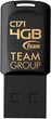 Pendrive Team Group C171 USB 2.0 4GB Black (TC1714GB01) - obraz 1