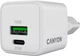 Сетевое зарядное устройство Canyon GaN CU20AC USB Type-A QC4.0 18W Type-C PD 20W White (CNS-CUW20AC) - изображение 3