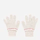 Детские зимние вязаные перчатки для девочек Coccodrillo Accessories Winter Girl ZC4360301AWG-002 XL Бежевые (5904986428023) - изображение 1