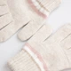 Детские зимние вязаные перчатки для девочек Coccodrillo Accessories Winter Girl ZC4360301AWG-002 XL Бежевые (5904986428023) - изображение 2