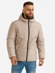 Куртка зимняя короткая мужская Riccardo PN 2XL Бежевая тёмная (ROZ6501100016) - изображение 1