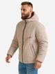 Куртка зимняя короткая мужская Riccardo PN 2XL Бежевая тёмная (ROZ6501100016) - изображение 4