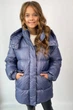 Пуховик Nestta 158 см Синий (2125000853840) - изображение 3