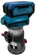 Фрезерная машина аккумуляторная KRAISSMANN 681 AOFT-BL 20MP (безщеточный мотор два аккумулятора 4Ач и зарядное устройство) - изображение 2