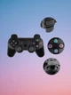 Джойстик манипулятор геймпад беспроводной для компьютерных игр Doubleshock P3 Bluetooth Black/Черный - изображение 4