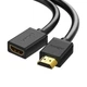 Кабель UGREEN HD107 HDMI Male to Female Extension Cable 1m Black (10141) - изображение 2
