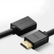 Кабель UGREEN HD107 HDMI Male to Female Extension Cable 1m Black (10141) - изображение 3