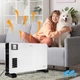 Конвектор електричний Maltec CH3500DW 2300 WiFi керування через телефон дисплей пульт ДК Білий - зображення 5