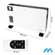 Конвектор електричний Maltec CH3500DW 2300 WiFi керування через телефон дисплей пульт ДК Білий - зображення 9