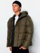 Куртка зимняя короткая мужская Trendyol TMNAW23MO00086 2XL Хаки (8683049848622) - изображение 4