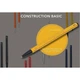 Багатозадачна кулькова ручка CONSTRUCTION BASIC, жовта - зображення 4