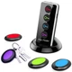 Розумний брелок Key Finder для пошуку ключів та інших речей з чотирма маячками та ліхтариком - зображення 4