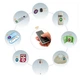 Розумний брелок Key Finder для пошуку ключів та інших речей з чотирма маячками та ліхтариком - зображення 8