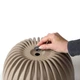 Горшок для цветов Lamela Mira Misa ECO Wood круглый с вкладышем 30 см. Зеленый лесной - изображение 3