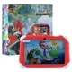 Планшет дитячий Super Mario Super Fun Tablet з 7 дюймовим HD-дисплеєм пеналом та іграшкою героя Червоний - зображення 6