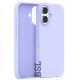 Силиконовый чехол для iPhone 16 Fruct Silicon Case Full Cover Lilac - изображение 1