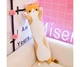 Мягкая игрушка подушка обнимашка "Кот-Батон" 110см Желтый - изображение 2