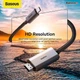 Кабель Baseus WKGQ010001 High Definition Series Type-C to HDMI 4K 1m. Черно-Серый - изображение 5