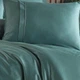 Комплект постільної білизни HOBBY Premium Sateen 300TC PLAIN Yesil т.бірюзовий 200*220/2*50*70+2*70*70 - зображення 2