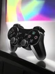 Бездротовий джойстик геймпад PS3 Doubleshock для приставки та комп'ютера wireless controller PS 3 Bluetooth Чорний/Black - зображення 1