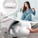 Ортопедическая подушка для сна с эффектом памяти Egg Sleeper анатомическая White - изображение 5