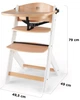 Стульчик для кормления Kinderkraft Enock Gray Wood (5902533915095) (KKKENOCGRY0000) - изображение 6