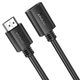 Кабель подовжувач HDMI на HDMI HOCO HDTV male to HDTV female HD extension data cable (1m, 4K, 60Hz). Black - зображення 7