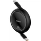 USB кабель рулетка Type-C на Type-C Baseus Free2Draw Mini Retractable Charging Cable (1m, 100W). Black - изображение 2