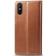 Кожаный чехол книжка GETMAN Gallant (PU) для Xiaomi Redmi 9A Коричневый - 00000038006_2 - изображение 6