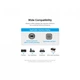 Кабель для принтера USB 2.0 AM/BM 3.0m 480Mbps PVC black Vention (COQBI) (229285) - зображення 9