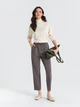 Жіночі штани Fashion 157390-DG 44 Сірий - зображення 7