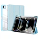 Чехол книжка с подставкой для планшета и держателем для стилуса Dux Ducis Toby Series iPad Air 6 13" (2024) / Pro 12.9" (2018/2020/2021/2022) blue - изображение 1