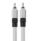 Кабель Type-C to Lightning для Iphone CoolPlay (1м) для зарядки і передачі даних білий, Baseus (CAKW000002) - зображення 4