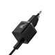 Мережевий зарядний пристрій Baseus GaN5 Fast Charger(mini) 1C 20W EU Cluster Black + Baseus Dynamic 3 Series Fast Charging Data Cable Type-C to Type-C (P10110900113-00) - зображення 4