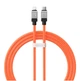 Кабель Type-C to Lightning для Iphone CoolPlay (1м) для зарядки и передачи данных оранжевый, Baseus (CAKW000007) - изображение 1