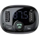 FM-трансмиттер Baseus FM Launcher S-09 Standart Edition 2.4A 2USB Black (CCMT000001) [96092] - изображение 1