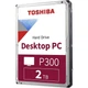 Жесткий диск 3.5" Toshiba P300 2TB SATA 256MB (HDWD320UZSVA) [106840] - изображение 2