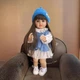 Музична вінілова реалістична лялька Reborn Doll з великими очима (музичний чіп, видає звуки) - зображення 2
