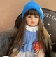 Музична вінілова реалістична лялька Reborn Doll з великими очима (музичний чіп, видає звуки) - зображення 3