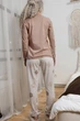 Пижама: лонгслив и брюки Leinle 50(2XL) Розовый микс (104121) - изображение 2