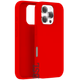 Силиконовый чехол для iPhone 16 Pro Max Fruct Silicon Case Full Cover Red - изображение 1