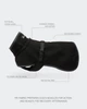 Попона для собак осень/зима Softshell Black Paikka (30) - изображение 4