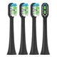 Насадки для зубної щітки Lebond/Lebooo/Huawei -Azdent 3D-Pluss (4шт) Чорні - зображення 1