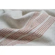 Полотенце со льна Lotus Home - Line border коралловый 50x80 (svt-2000022335287) - изображение 6