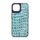 Чохол Harder Crocosaur для Apple iPhone 15 Blue (ARM76700) - изображение 1