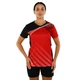 Форма волейбольная женская футболка и шорты SP-Sport 233 размер XL (160-165см) Red-Black - изображение 1