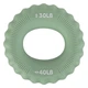 Эспандер кистевой кольцо с двойной нагрузкой SP-Sport 0647 нагрузка 30-40LB Green - изображение 1