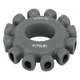 Эспандер кистевой кольцо с двойной нагрузкой SP-Sport 0650 нагрузка 60-70LB Grey - изображение 2