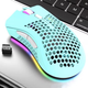 Беспроводная оптическая компьютерная мышь BM600 с RGB подсветкой и разрешением DPI 1600, 800 мАч, бирюзовая (91838750) - изображение 3